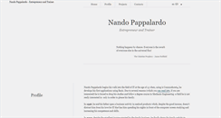 Desktop Screenshot of nandopappalardo.com